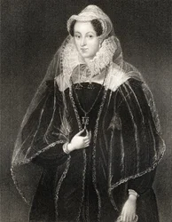 Ritratto di Maria, regina di Scozia (1542-87), da 